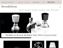 Tablet Screenshot of devon-devon.it
